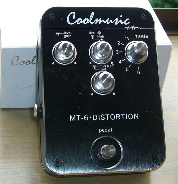 重金属の歪みをゲット！Coolmusic MT-6・DISTORTION なかなかスゲー