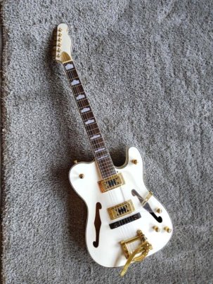 最近買ったセミアコ・テレキャスター（リバテレ）のレビューとか音出し