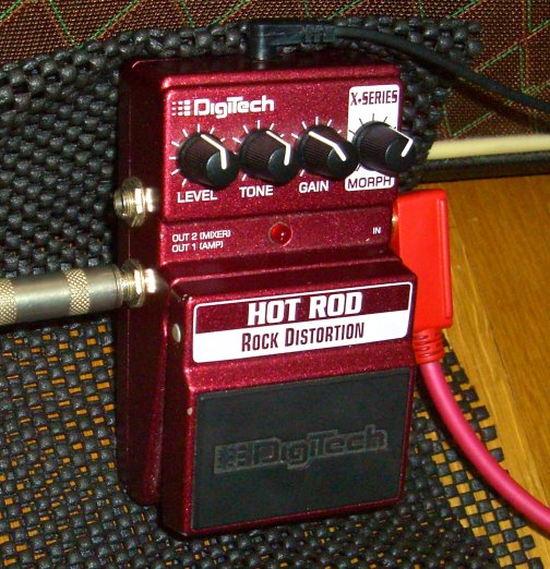 倉庫番のエフェクターで遊ぶ。DigiTech HotRod Rock Distortion