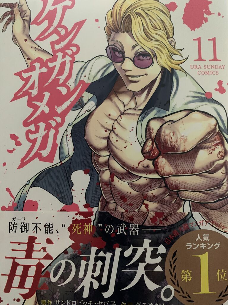読書感想 原作 サンドロビッチ ヤバ子さん 漫画 だろめおんさん ケンガンオメガ 11巻 裏少年サンデーコミックス 読了 愚人さん家の読書棚blog