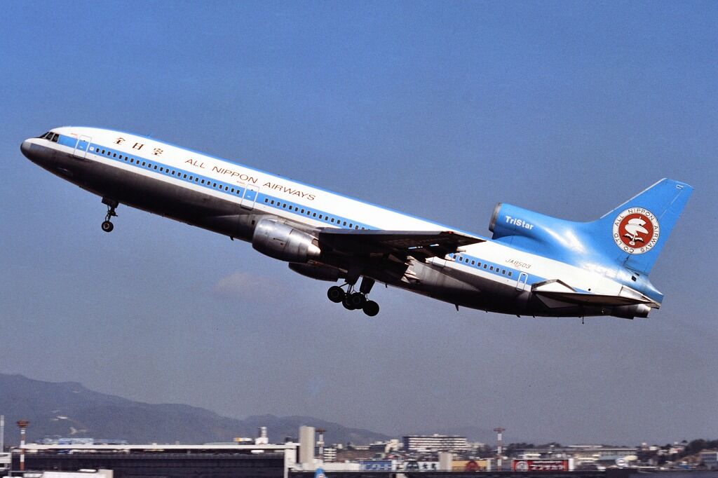1200 ANA やむなし 全日空 L10113851 トライスター モヒカン塗装 1200 ANA やむなし 全日空 L10113851 トライスター モヒカン塗装