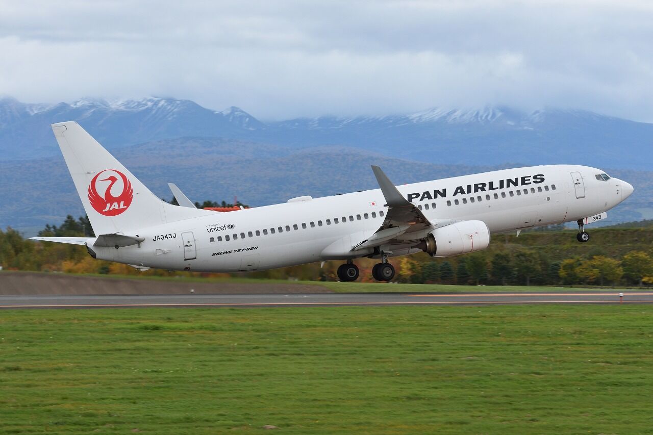 旭川空港ほか ひこうき雲