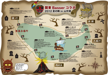 山中湖地図