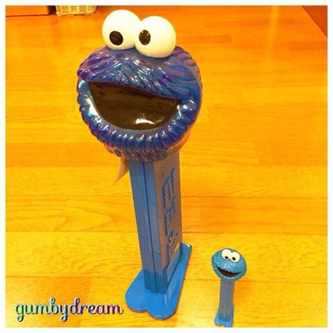 Cookie Monster Giant Pez Dispenser 04 Life Is Good Blog