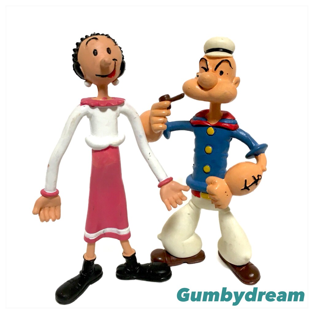 Comics Spain Popeye The Sailor Olive Oyl 6 Inch Bendable 1986 Life Is Good Blog