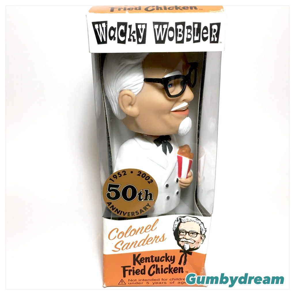 Funko Wacky Wobbler Colonel Sanders Bobblehead 50th Anniversary Edition 01 Life Is Good Blog