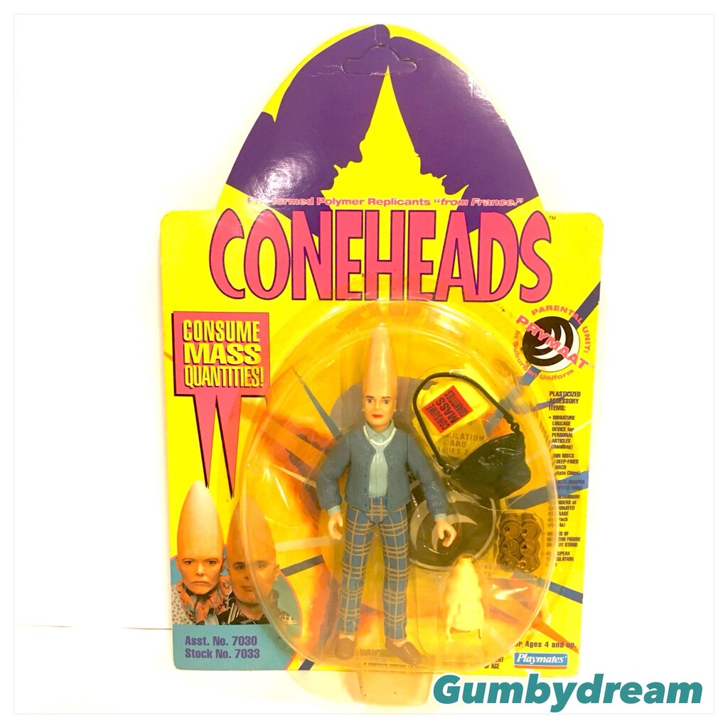 Playmates Coneheds Action Figure "Prymaat Conehead in Suburban Uniform