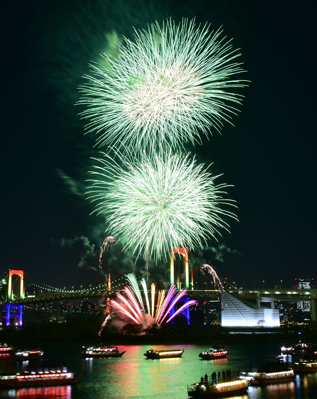 東京お台場レインボー花火 撮影日記 東京お台場レインボー花火 撮影日記