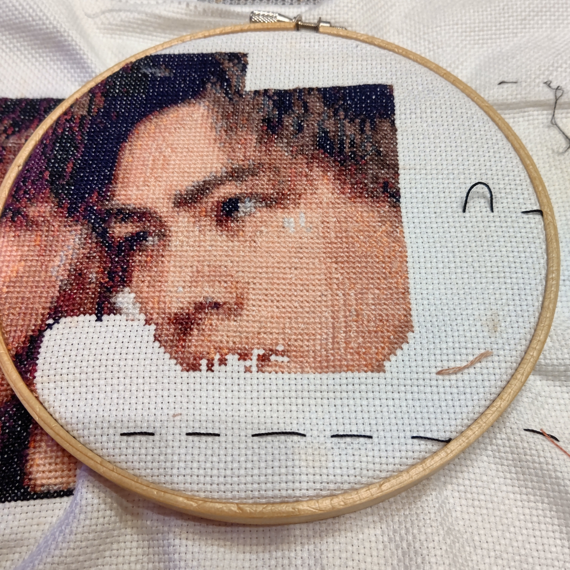 刺繍 臣くんのほっぺ 輪郭 岩田剛典 I Wanna Last Together Forever