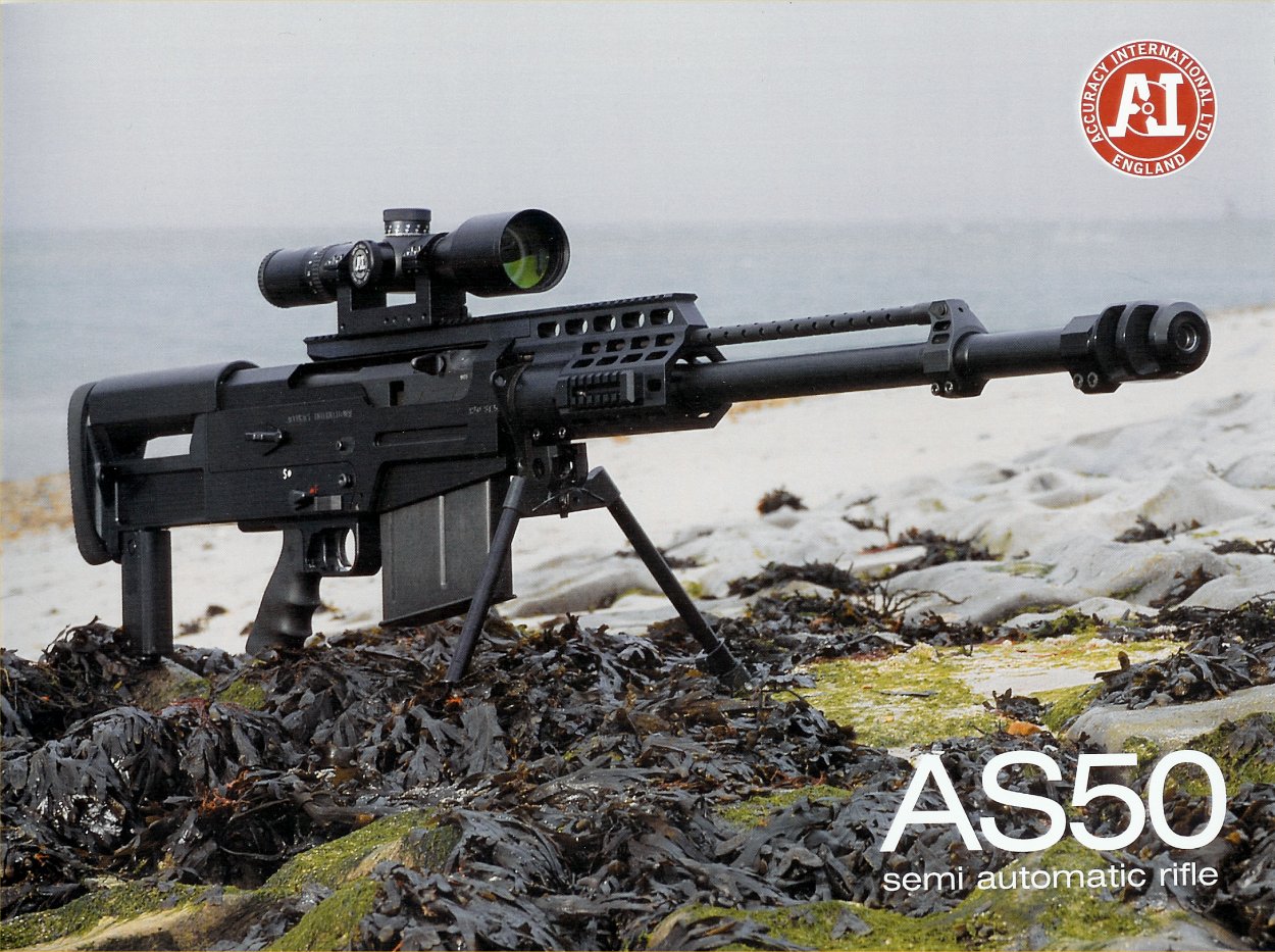 旧吉野会の綴り : Accuracy International AS50 Semi-Auto .50 BMG Rifle