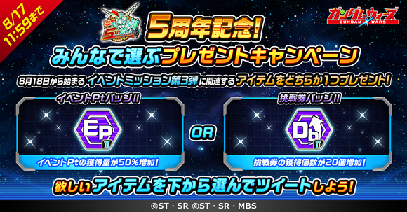 みんなで選ぶプレゼントキャンペーン