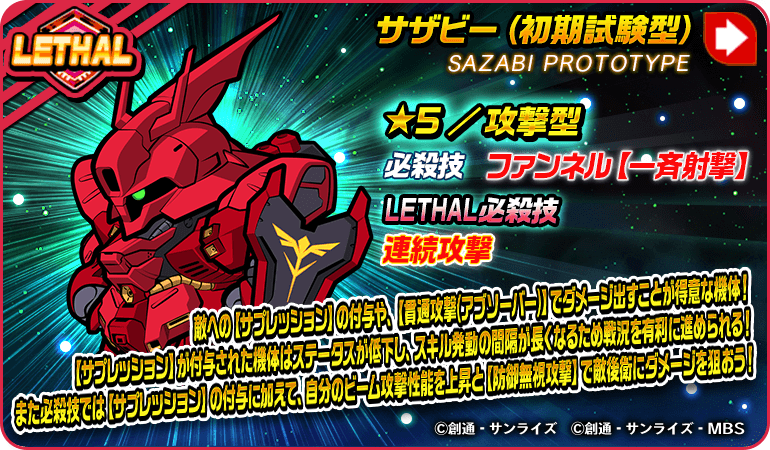 サザビー(初期試験型)_1079001_c_機体紹介画像
