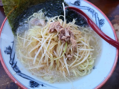 ラーメンショップ 122号騎西店 ネギラーメン(塩)