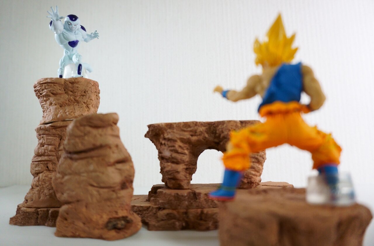 ドラゴンボールに出てくる岩場っぽいの作った 趣味的なblog ドラゴンボールに出てくる岩場っぽいの作った 趣味的なblog