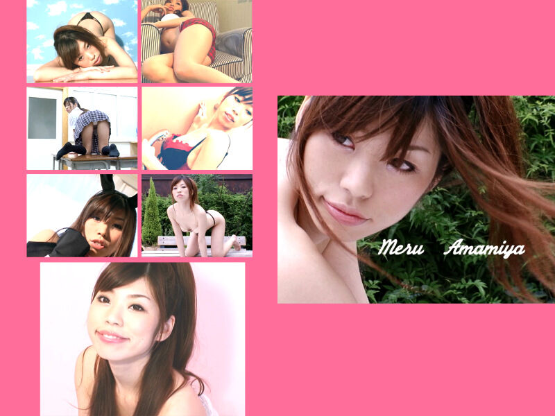 【グラビアアイドル】【着エロ】【Tバック】【レオタード】Meru Amamiya 雨宮める