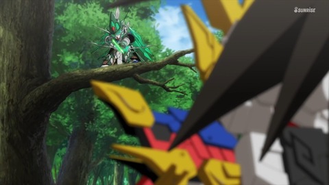 SDガンダムワールドヒーローズ 第8話 感想 ネタバレ 422