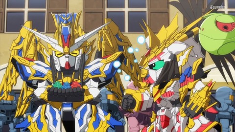 SDガンダムワールドヒーローズ 第3話 感想 ネタバレ 419