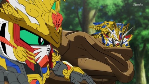 SDガンダムワールドヒーローズ 第8話 感想 ネタバレ 321