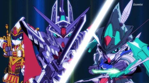 SDガンダムワールドヒーローズ 第23話 感想 500