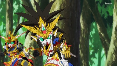 SDガンダムワールドヒーローズ 第8話 感想 ネタバレ 310