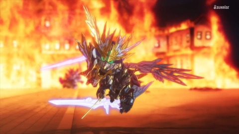 SDガンダムワールドヒーローズ 第7話 感想 ネタバレ 803