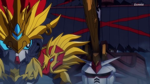SDガンダムワールドヒーローズ 第3話 感想 ネタバレ 051