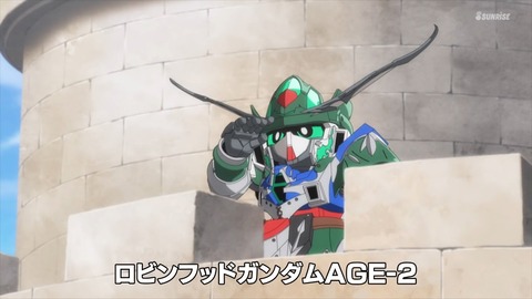 SDガンダムワールドヒーローズ 第8話 感想 ネタバレ 139