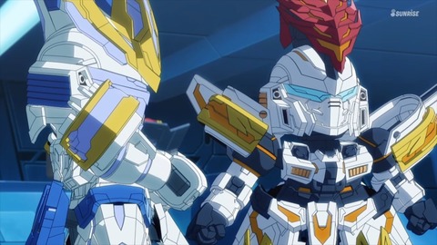 SDガンダムワールドヒーローズ 第6話 感想 ネタバレ 78