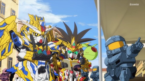 SDガンダムワールドヒーローズ 第3話 感想 ネタバレ 401