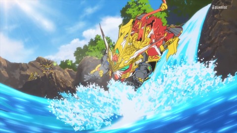 SDガンダムワールドヒーローズ 第23話 感想 ネタバレ 355