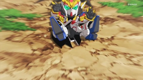 SDガンダムワールドヒーローズ 第8話 感想 ネタバレ 472