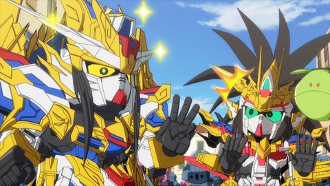 SDガンダムワールドヒーローズ 第3話 感想 ネタバレ 386