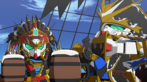 SDガンダムワールドヒーローズ 第3話 感想 ネタバレ 217