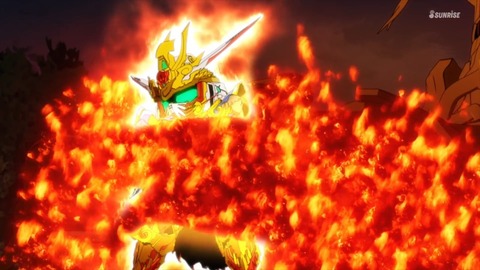 SDガンダムワールドヒーローズ 第8話 感想 ネタバレ 503