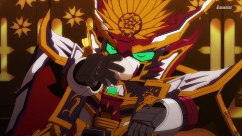 SDガンダムワールドヒーローズ 第4話 感想 ネタバレ 402