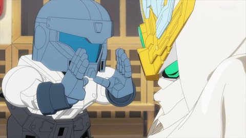 SDガンダムワールドヒーローズ 第6話 感想 ネタバレ 148