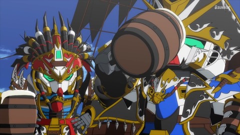 SDガンダムワールドヒーローズ 第3話 感想 ネタバレ 171