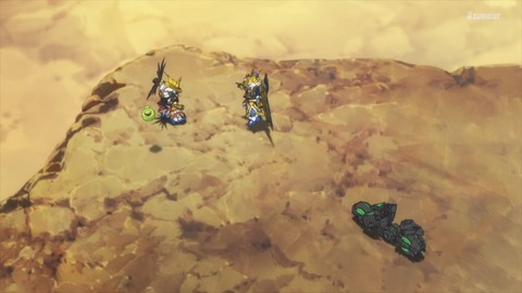 SDガンダムワールドヒーローズ 第3話 感想 ネタバレ 335