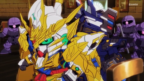 SDガンダムワールドヒーローズ 第5話 感想 ネタバレ 555