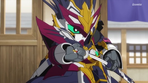 SDガンダムワールドヒーローズ 第6話 感想 ネタバレ 297