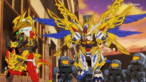 SDガンダムワールドヒーローズ 第6話 感想 ネタバレ 696
