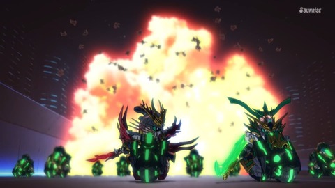 SDガンダムワールドヒーローズ 第13話 感想 0715