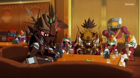 SDガンダムワールドヒーローズ 第7話 感想 ネタバレ 379