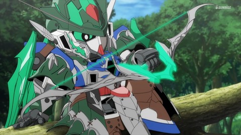 SDガンダムワールドヒーローズ 第8話 感想 ネタバレ 265