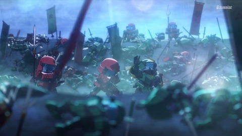 SDガンダムワールドヒーローズ 第7話 感想 ネタバレ 38