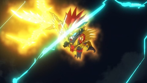 SDガンダムワールドヒーローズ 第4話 感想 ネタバレ 841