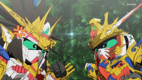 SDガンダムワールドヒーローズ 第8話 感想 ネタバレ 249