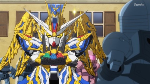 SDガンダムワールドヒーローズ 第3話 感想 ネタバレ 390