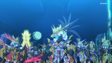 SDガンダムワールドヒーローズ 第2話 感想 ネタバレ 101