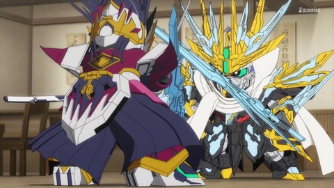 SDガンダムワールドヒーローズ 第6話 感想 ネタバレ 252